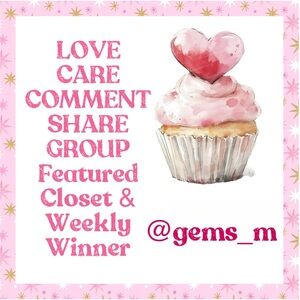 CONGRATS to this week’s featured closet and weekly winner @gems_m